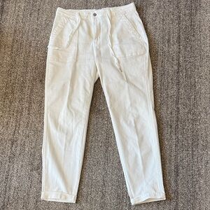 Judy Blue Ivory High-Waist Corduroy Jeans